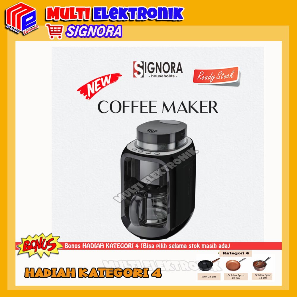 Coffee Maker Signora/ Alat Pembuat Kopi Bonus Hadiah Kategori 4