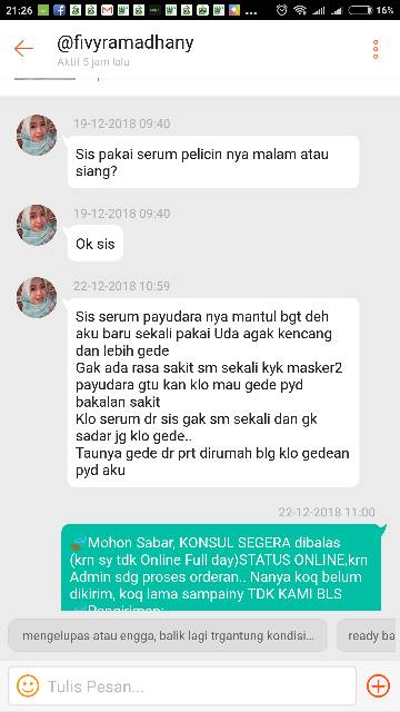 SERUM DAN SABUN PAYUDARA 20ml