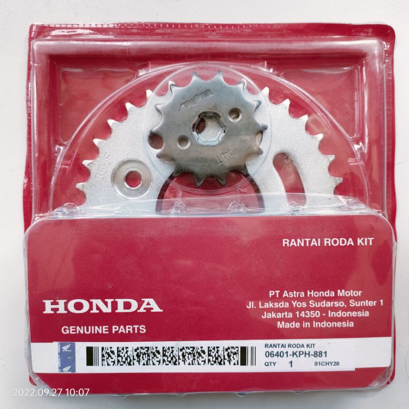 Gear set kharisma gir satu set kharisma gear set supra x 125 Karburator gir set kharisma gir set Sup