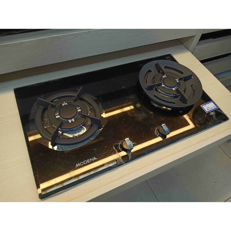 KOMPOR TANAM / BUILT IN COOKER GAS GLASS HOB MODENA BH 1725 / BH1725