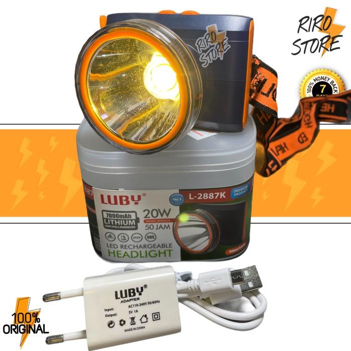 Senter Senter Kepala Luby L2887K / L-2887K / 2887K / Luby 20W / 20Watt
