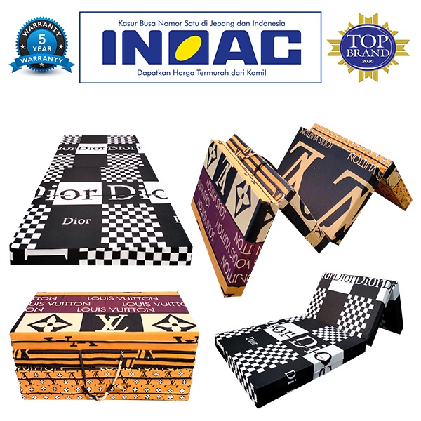 Kasur Lipat Busa Inoac 200 x 160 x 5 cm INOAC (GARANSI 5 TAHUN)