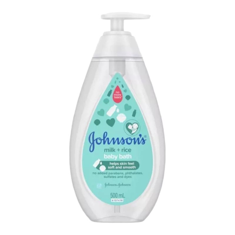 Johnsons Milk &amp; Rice 2in1 Baby Bath Botol / Sabun mandi bayi