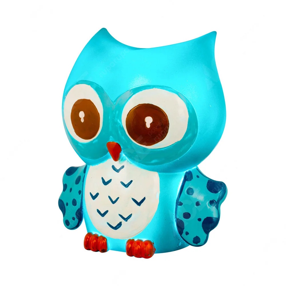 ACE Eglare Lampu Meja Led Owl 6000k - Biru