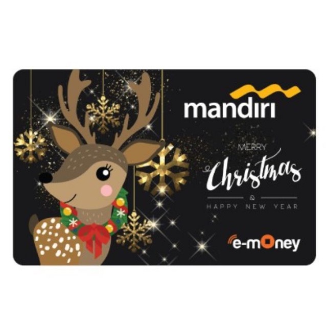 eMoney Spesial Natal Christmas - X'Mas Reindeer /Like Tapcash Flazz eToll or Brizzi