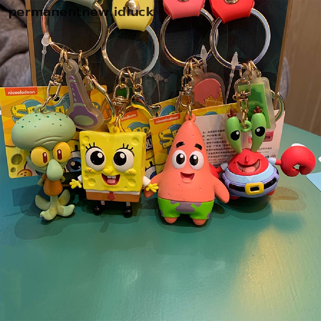 Gantungan Kunci Bentuk Kartun SpongeBob SquarePants