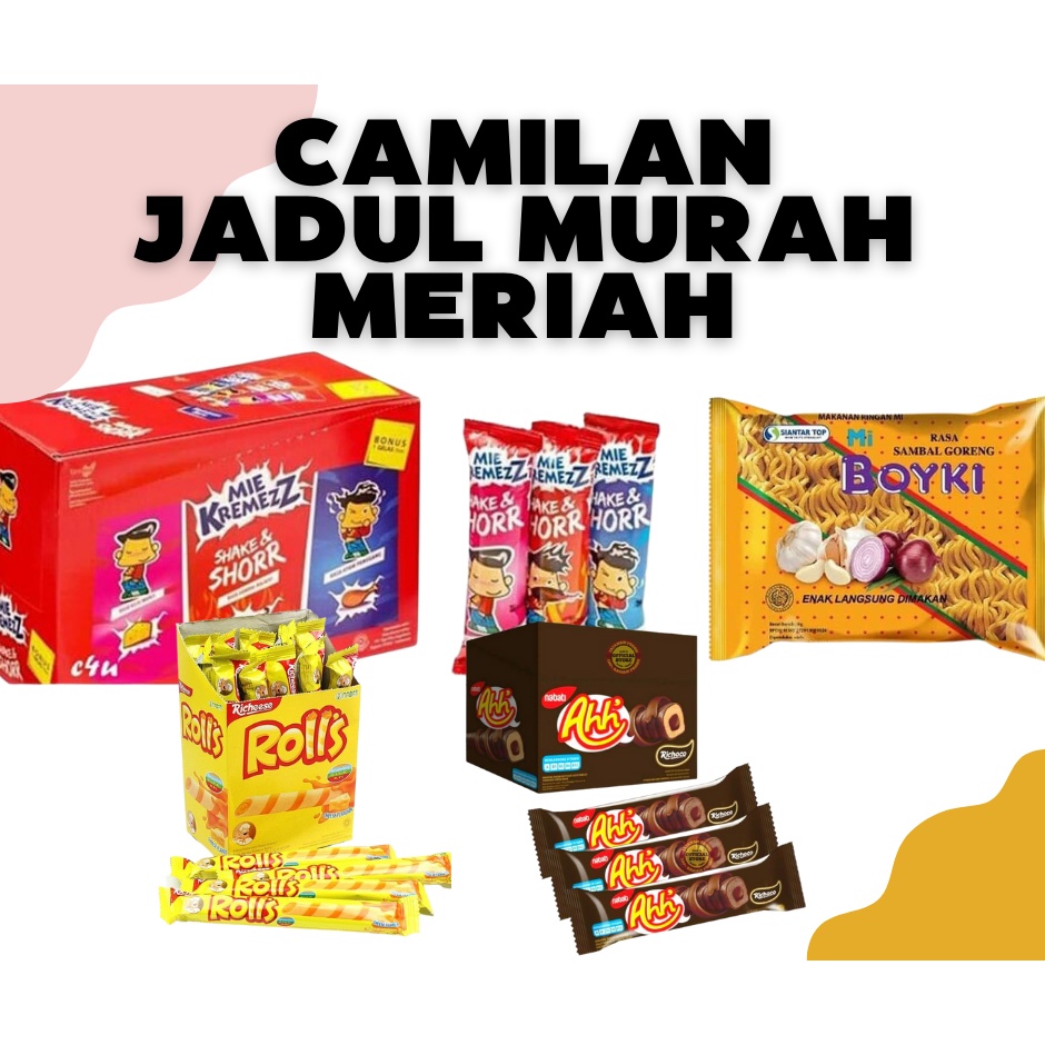 

(TERMURAH = HALAL - PIRT) CEMILAN JADUL TAHUN 90-AN DIKIRIM RANDOM