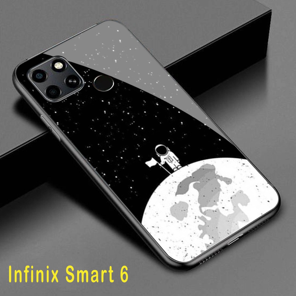 (S114) Softcase Kaca INFINIX SMART 6 - casing handphone - INFINIX SMART 6 - pelindung handphone - IN