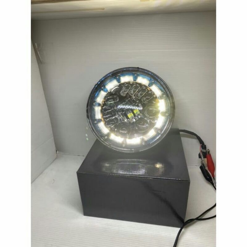 Lampu Daymaker 7Inch Predator Angel Eyes