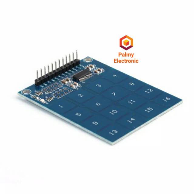 TTP229 Modul Capacitive sensor digital 16 tombol untuk arduino