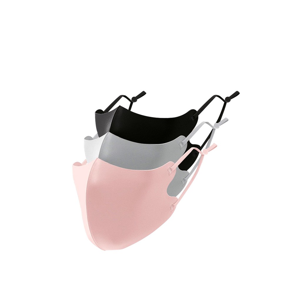 

La Floret - 3 pcs MC-27 Masker Kain Korea 3D design Cotton Mask intergrated Layer