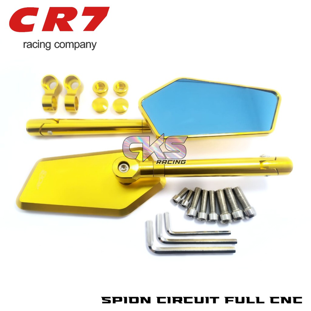 Spion Circuit Spion Full CNC CKS Original Universal Nmax,Pcx,Aerox,Vario,Mio,R15,Cbr150r,Ninja Dll-Gold