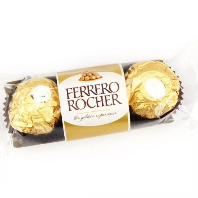 [HALAL] Ferrero Rocher isi 3 pc Chocolate / Coklat Ferero Rocher