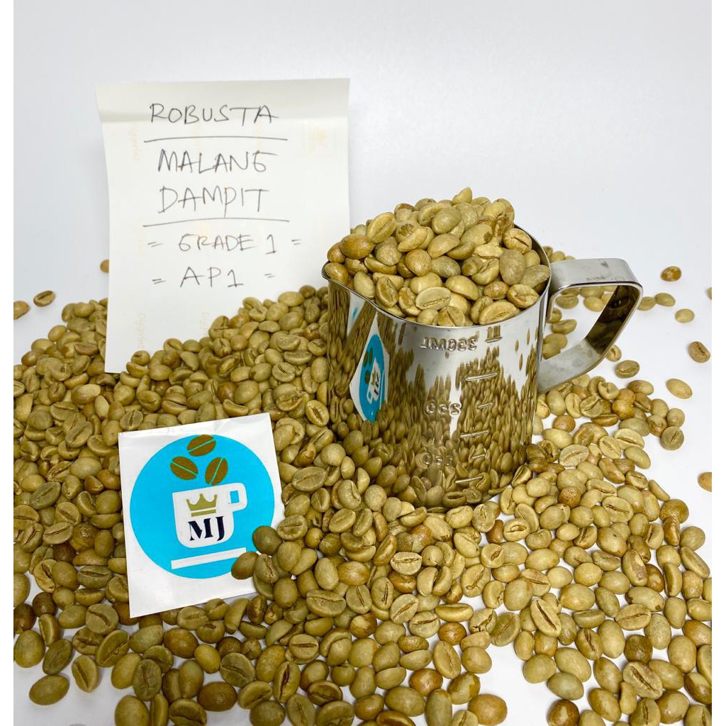 biji kopi mentah robusta malang dampit g1     1kg   green bean