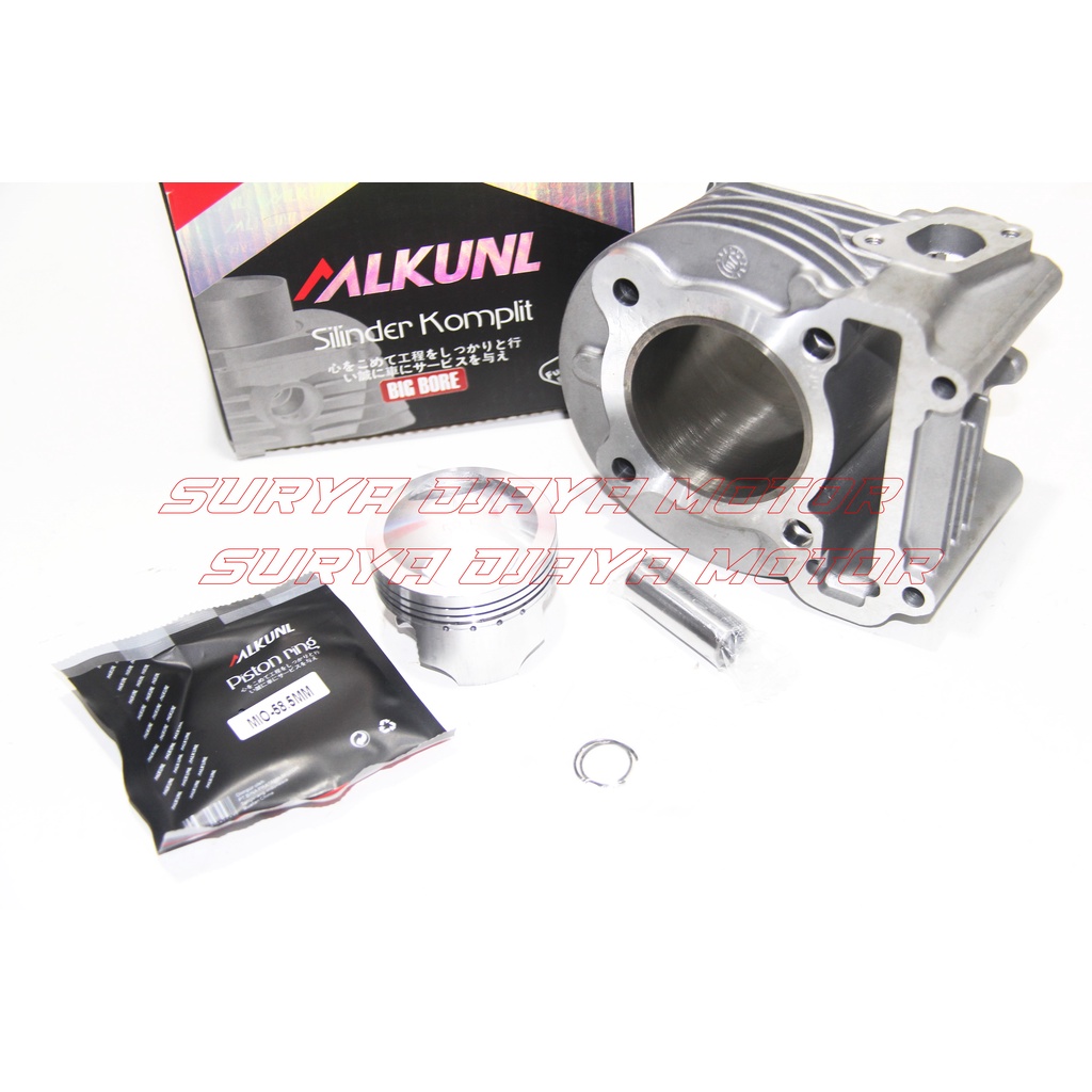 Block Blok seher boring assy mio new old mio fino karbu 58,5mm 150cc