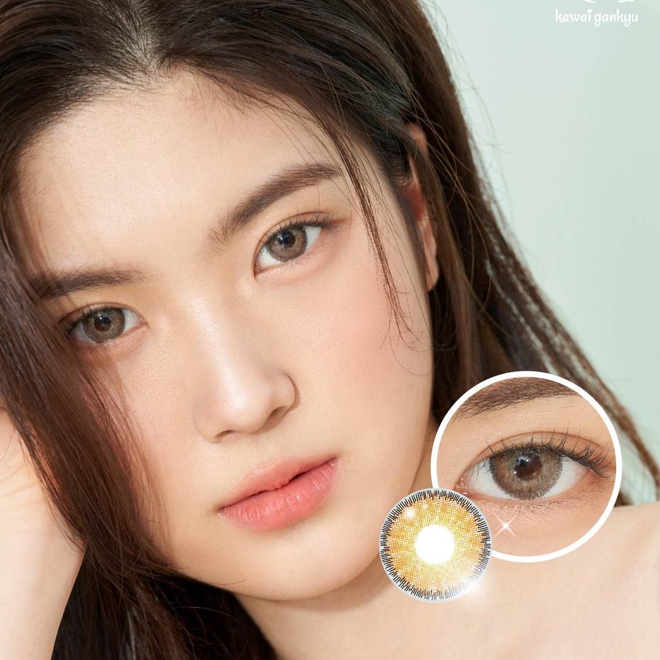 Sale Terbatas Kawai Gankyu Softlens - Voxie Orion Hazel