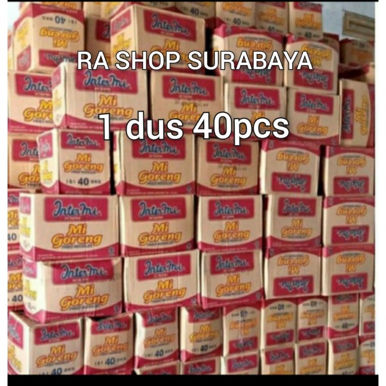 Intermi Goreng 1 Dus isi 40pcs. intermie goreng/ mie intermie / intermie murah / mie instan intermie