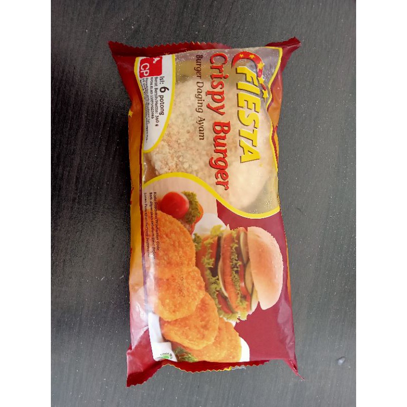 

Fiesta crispy burger isi 6