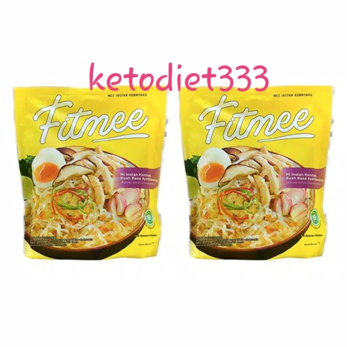 

Da2011F Fit Mee Mie Shirataki Varian Carbonara / Ayam Bawang Low - Carbonara Ffa2D01A1