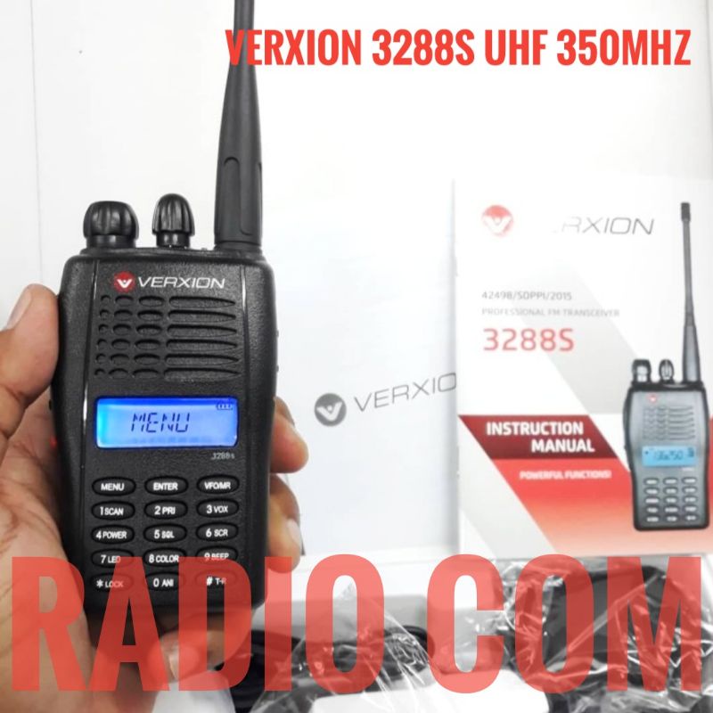 HT VERXION 3288S UHF 350MHZ WEIRWEI VEV 3288S UHF 350MHZ UHF LOW UHF 350 - 390MHz ORIGINAL WEIERWEI 3288S UHF 350 MHZ