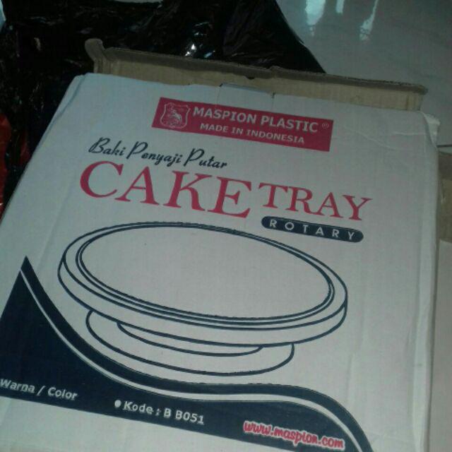 Meja Putar Dekorasi Cake Kue / Lazy Susan Meja Putar Spuit Dekorasi Kue Cake Warna Disesuaikan Stok