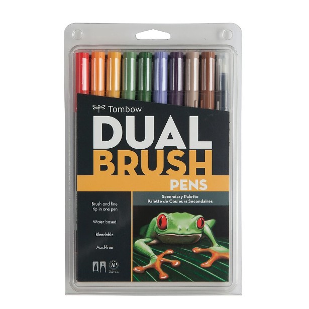 Tombow Dual Brush Pens Set - Secondary