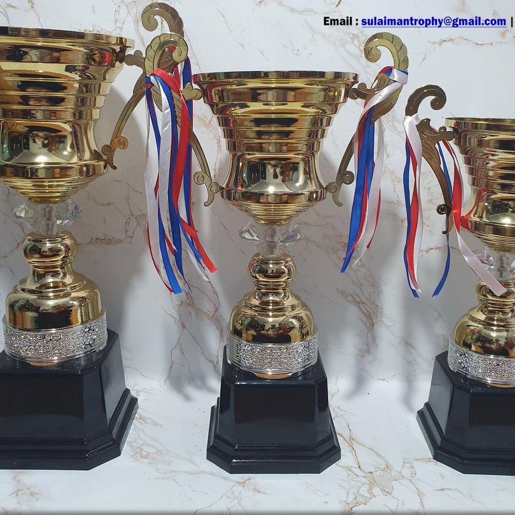 Piala Impor Cup Cawan Metal / Logam SET 123 | Shopee Indonesia