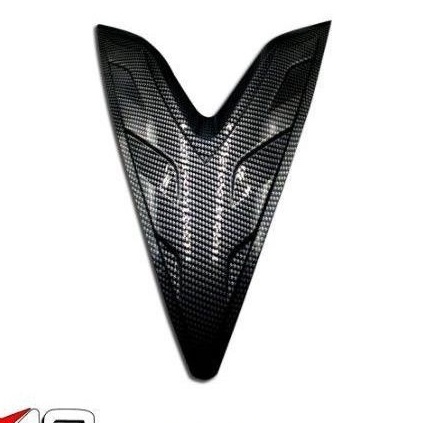 COVER TUTUP BAGIAN DEPAN DADA V YAMAHA AEROX 155 MERK NEMO CARBON