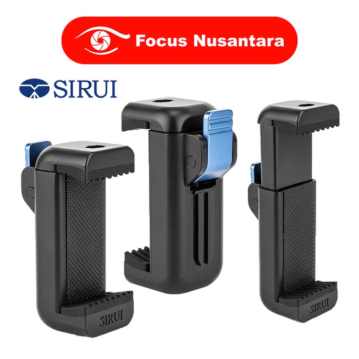 TRIPOD SIRUI MP-AC-01 Mobile Phone Clamp (J2E6) Tripot ringlight Tripot besi Tripot holder Tripot ha