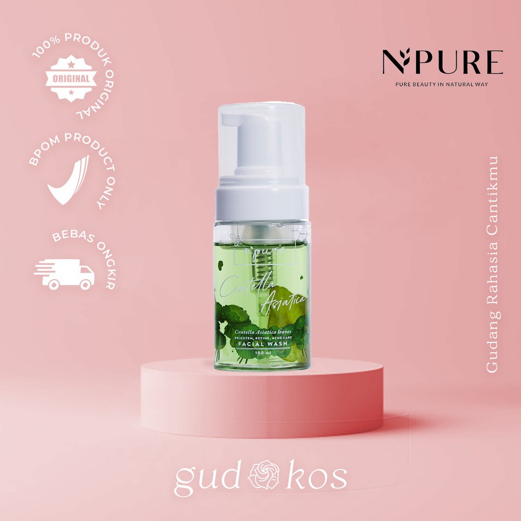 Npure Cica Series Centella Asiatica Facial Wash BPOM