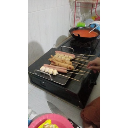 wajan datar murah panggangan sosis wajan kebab burger anti lengket