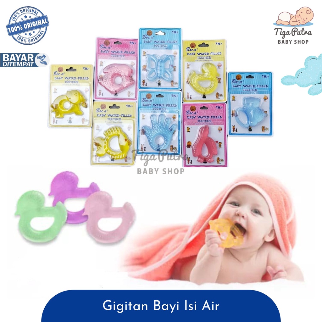 Boca Mainan Gigitan Bayi Isi Air Baby Water Filled Teether