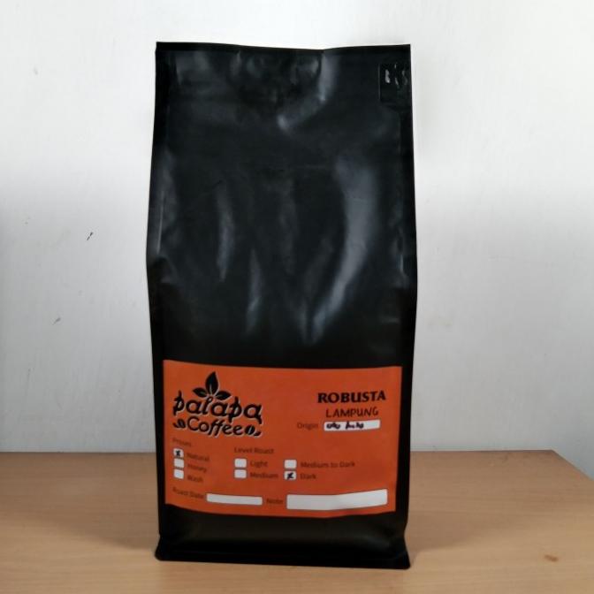 

Roasted Bean Robusta Lampung 1kg - Dark