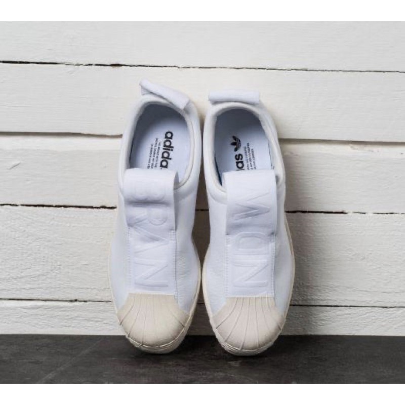 Adidas superstar three stripe slip on original