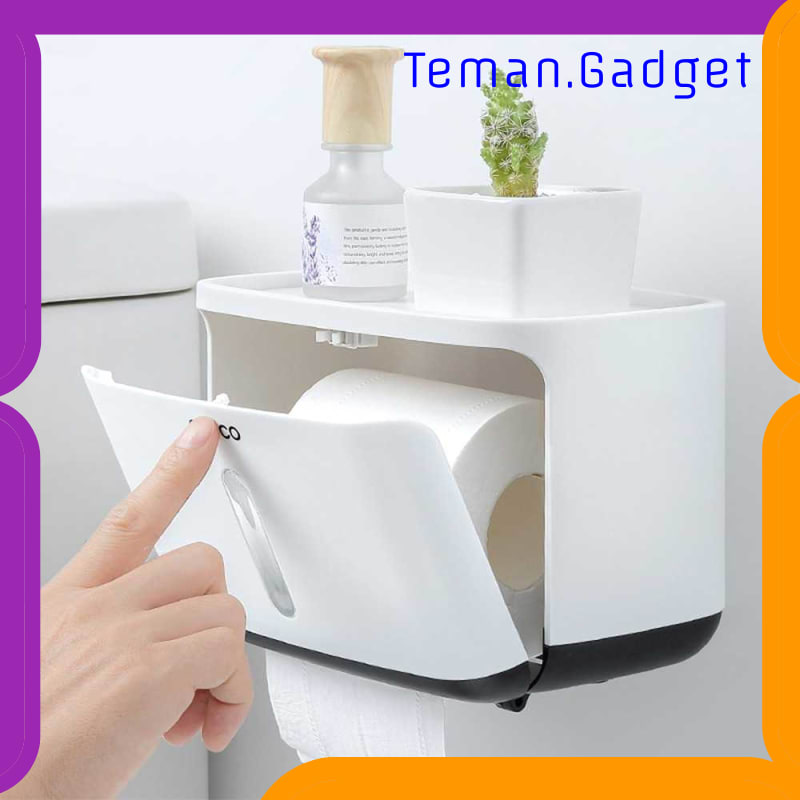 TG-DG2027 ECOCO KOTAK TISU TISSUE STORAGE TOILET PAPER BOX DISPENSER - E1807