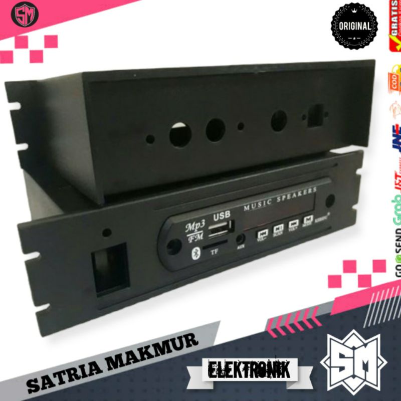 BOX Modul Kit Mp3 / Mp5 / Mp4 Box Modul MP3 / MP5 Player Plastik Tebal
