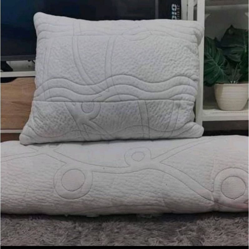 PROMO Bantal Hotel Inoac /Bantal Guling Hotel Kain Kniting tebal