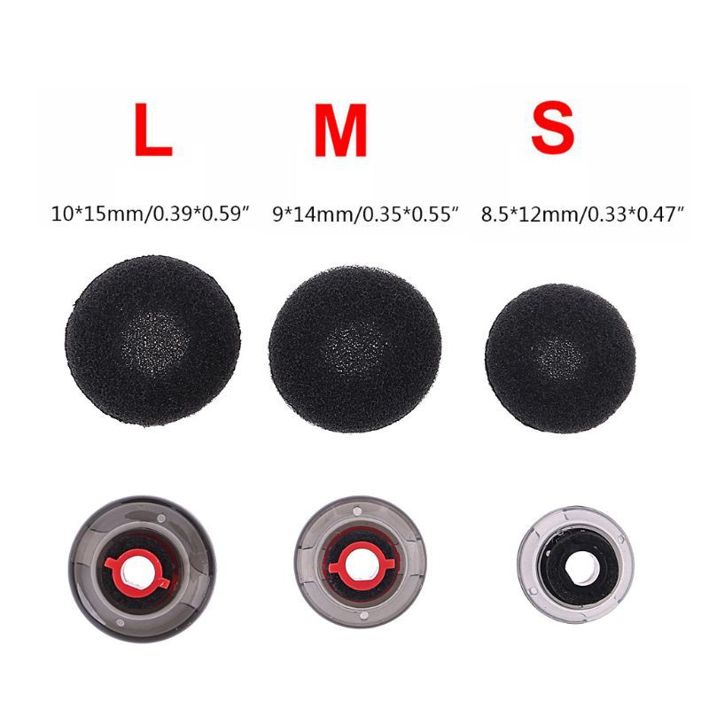 btsg 3 Set Replacement Silicone Small Earbuds Tips Durable For Plantronics Voyager 5200 Headset Headphone