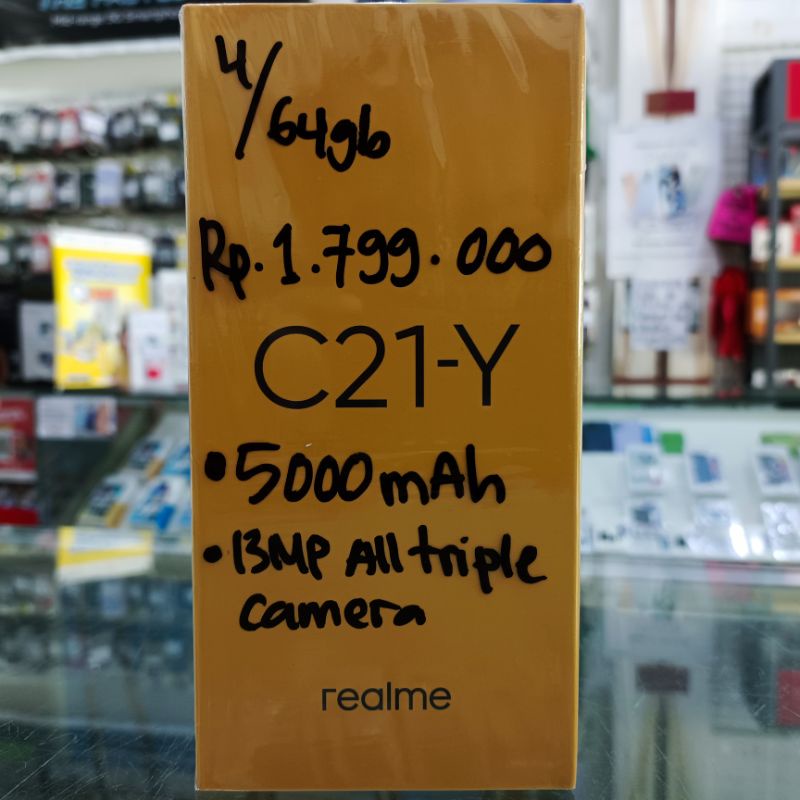 Realme C21-y, 4/64gb NEW