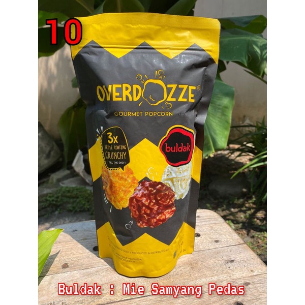 

Overdozze Premium Popcorn "Buldak" ( Rasa Mie Samyang Korea Pedas )