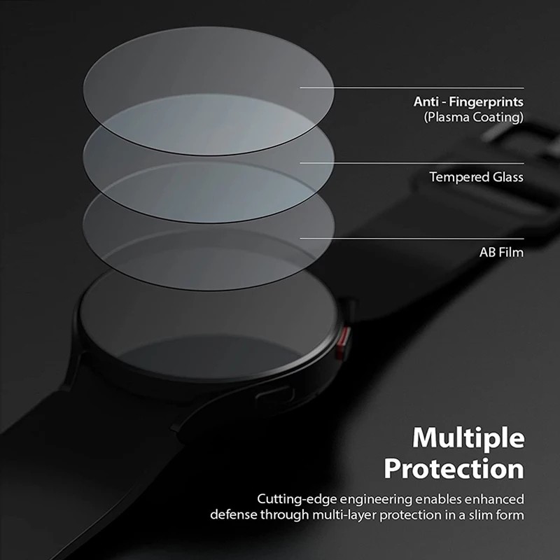 ANTI GORES SCREEN PROTECTOR TEMPERED SAMSUNG GALAXY WATCH 4 40mm 44mm / Classic 42mm Classic 46mm