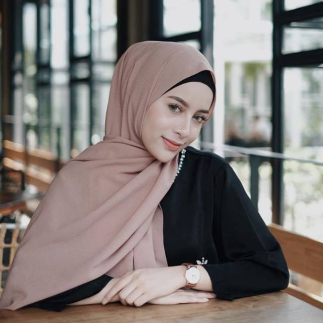 1 JILBAB PASHMINA SABYAN / DIAMOND STRECH / BAYAR DITEMPAT / HIJAB PASHMINA / KERUDUNG NYAMAN-4