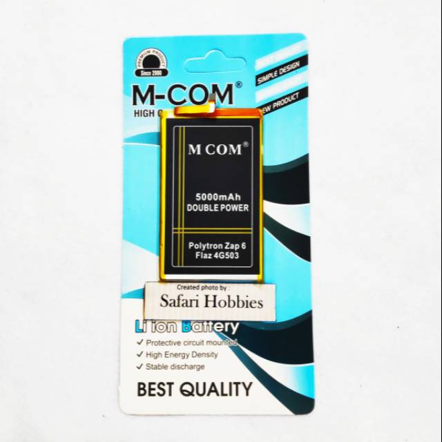 Baterai Polytron Zap 6 Type 4G 503