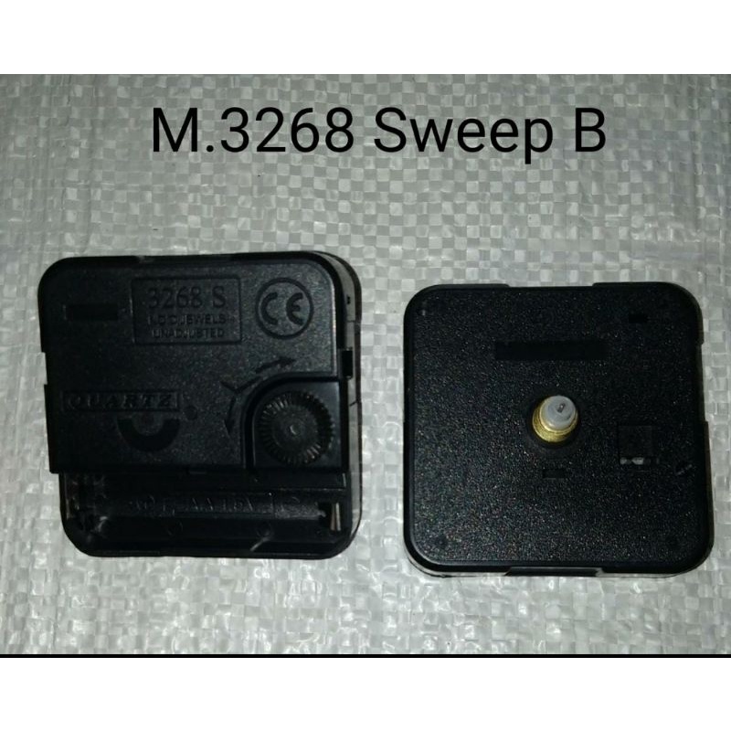 Mesin Jam dinding sweep merayap termurah 3268s