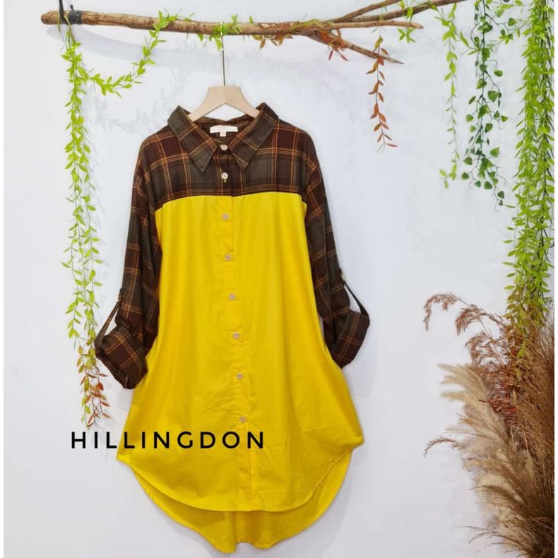 MARA OVERSIZE BLOUSE KEMEJA - HILLINGDON