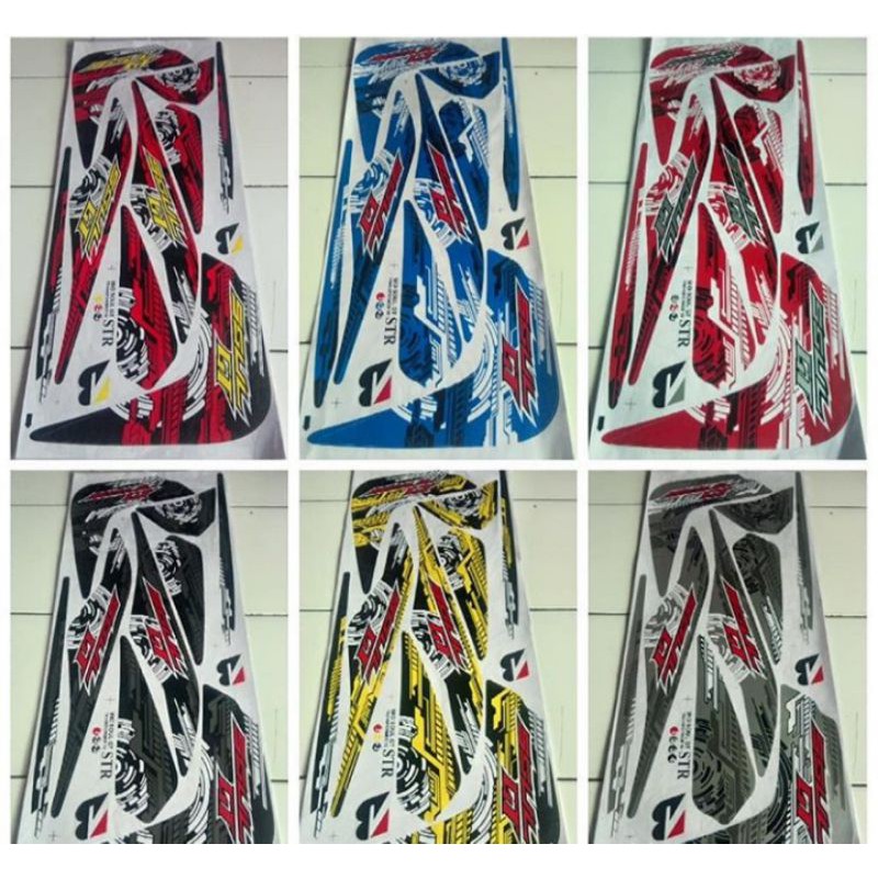 Sticker Stiker Striping Mio Soul Gt 115 lama 2012-15 Variasi (Bisa COD)