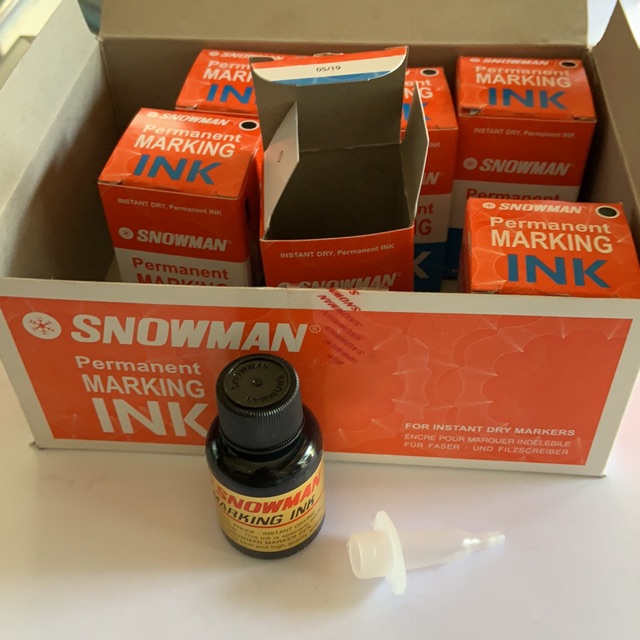 

SNOWMAN Tinta Isi Ulang Spidol Permanen Mig Permanent Marker