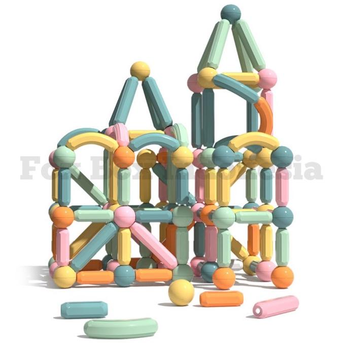 Mainan Magnetic Stick Balls Magnestix