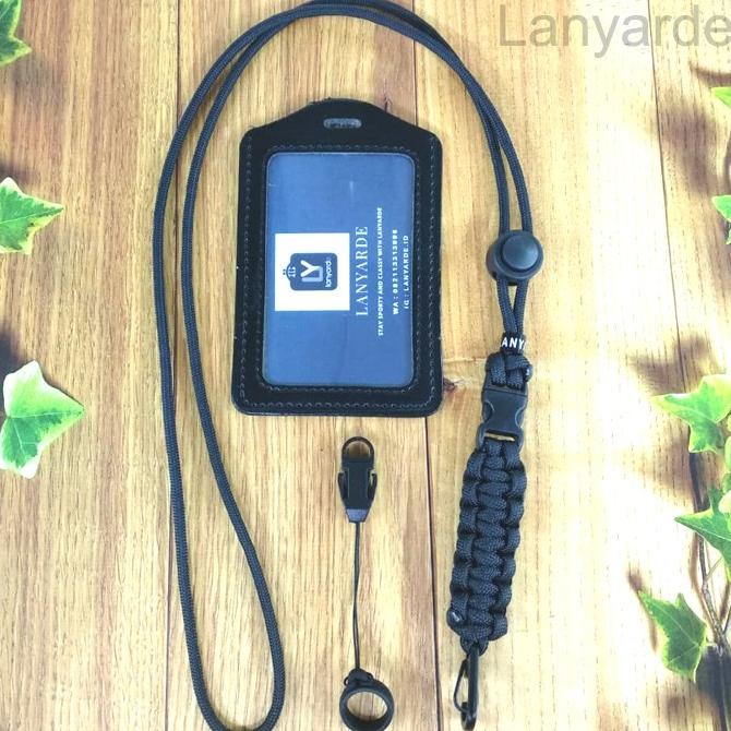 

Office & Stationery | Document Organizer | 4258 Lanyard Cobra Buckle Name Tag Id Card Holder Tali Leher Kartu | Best Seller