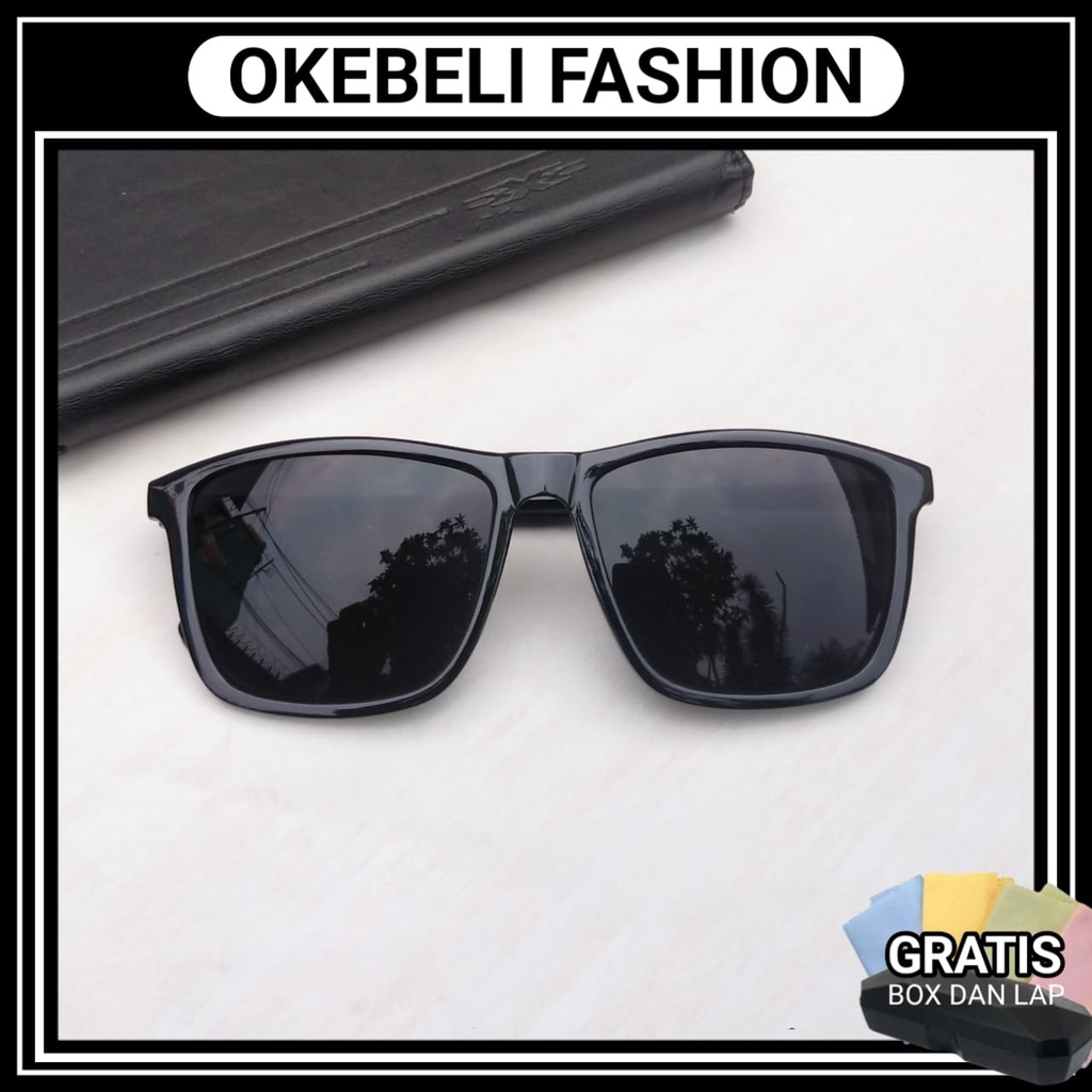 Kacamata Pantai Aviator Retro Pria dan Wanita Terbaru Gratis Box dan Lap